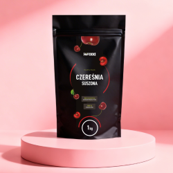 Czereśnie Suszone Naturalne Całe Niesiarkowane, bez cukru HiFOOD