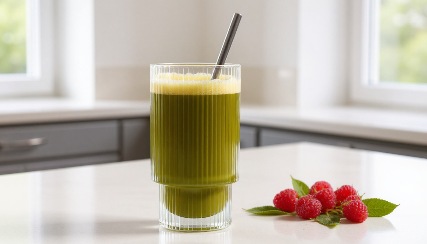 matcha-tea-z-maliną